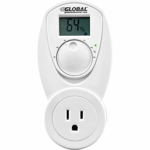 Promo ✨ Global Industrial® Plug In Dehumidifier Control 120V, 15A, Analog 30-90% Relative Humidity ✨ 2 Promo ✨ Global Industrial® Plug In Dehumidifier Control 120V, 15A, Analog 30-90% Relative Humidity ✨