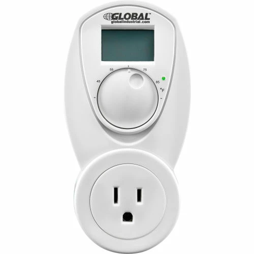 Discount ๐ Global Industrial® Plug In Thermostat Control For Heat 120V, Analog 40-95°F ๐ 4 Discount ๐ Global Industrial® Plug In Thermostat Control For Heat 120V, Analog 40-95°F ๐ - Image 2