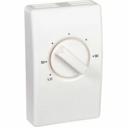 Budget ✨ TPI Wall Mount Line Voltage Thermostat Single Pole, White 😀
