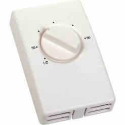 Budget ✨ TPI Wall Mount Line Voltage Thermostat Single Pole, White 😀 12 Budget ✨ TPI Wall Mount Line Voltage Thermostat Single Pole, White 😀 -HVAC Controls Shop B172034 02