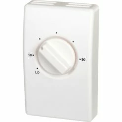 Budget ✨ TPI Wall Mount Line Voltage Thermostat Single Pole, White 😀 13 Budget ✨ TPI Wall Mount Line Voltage Thermostat Single Pole, White 😀 -HVAC Controls Shop B172034 03
