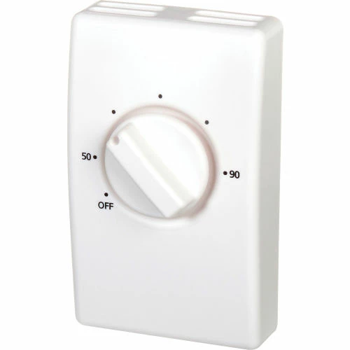 Discount 😉 TPI Wall Mount Line Voltage Thermostat Double Pole, White 😀 6 Discount 😉 TPI Wall Mount Line Voltage Thermostat Double Pole, White 😀 - Image 4