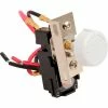 Promo ✔️ King Electric King Replacement Thermostat Double Pole TKIT-2BW White For In-Wall Electric Heaters 👍 -HVAC Controls Shop B2006574
