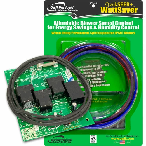 New ⭐ Qwik Products SEER+WattSaver® PSC Energy & Humidity Control Board QT6000 - Pkg Qty 5 🛒 4 New ⭐ Qwik Products SEER+WattSaver® PSC Energy & Humidity Control Board QT6000 - Pkg Qty 5 🛒 - Image 2