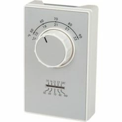 Best Sale 🎉 TPI Line Voltage Thermostat Single Pole Heat Only ET9STS 👍 -HVAC Controls Shop B2183018 03