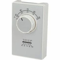 Best Pirce 🤩 TPI Line Voltage Thermostat Single Pole Cooling Only ET9SRTS 👍 -HVAC Controls Shop B2183019 03
