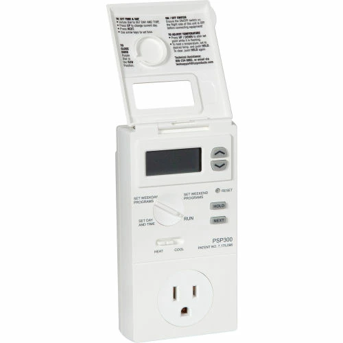 Buy ๐ Lux Products LUX Line Voltage Programmable Outlet Thermostat PSP300 For Window Air Conditioners and Heaters 120V ๐งจ 5 Buy ๐ Lux Products LUX Line Voltage Programmable Outlet Thermostat PSP300 For Window Air Conditioners and Heaters 120V ๐งจ - Image 3