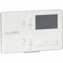Best Pirce ❤️ Lux Products LUX Low Voltage Digital Non-Programmable Thermostat P111 - 1Stage Heat 1 Cool 24 VAC - Pkg Qty 8 🔥 -HVAC Controls Shop B2257158 06