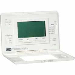 Flash Sale 🎉 Lux Products LUX Low Voltage Digital 7-Day Programmable Thermostat P722U - 2 Stage Heat 2 Cool Heat Pump 24VAC - Pkg Qty 4 👍 -HVAC Controls Shop B2257162 02