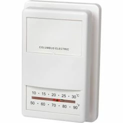 Discount 🛒 TPI Low Voltage Wall Mounted Thermostats - UT1001 👏 -HVAC Controls Shop B45853 05
