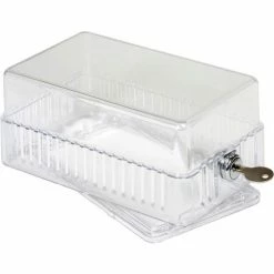 Cheapest ✔️ Supco Thermostat Guard - 3-1/2 x 3 x 6-3/8 Includes Key ⭐ -HVAC Controls Shop B461532 05