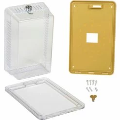 Promo 🧨 Supco Thermostat Guard - 5-3/8 x 3-1/2 x 8-1/4 Includes Key 💯 -HVAC Controls Shop B461533 02