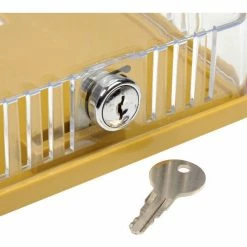 Promo 🧨 Supco Thermostat Guard - 5-3/8 x 3-1/2 x 8-1/4 Includes Key 💯 -HVAC Controls Shop B461533 08
