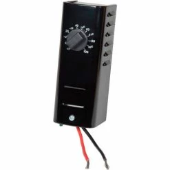 Flash Sale 🤩 TPI Line Voltage Thermostat Industrial Series SPST Heat Only Wire Leads KT110 ✨ -HVAC Controls Shop B860088 02