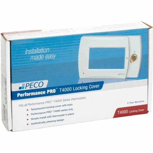 Best Pirce ๐ PECO Locking Thermostat Cover, Key Security For Performance Pro 4000 Series Thermostats ๐งจ 4 Best Pirce ๐ PECO Locking Thermostat Cover, Key Security For Performance Pro 4000 Series Thermostats ๐งจ - Image 2