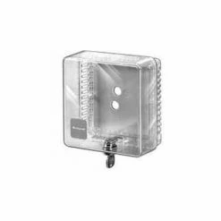 Brand new 👍 Honeywell Small Universal Thermostat Guard Clear Cover Clear Base Opaque Wallplate TG510A1001 ⭐