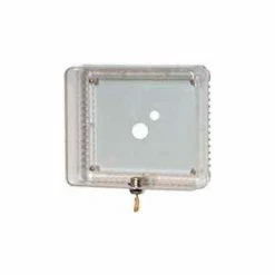 Buy 🥰 Honeywell Medium Universal Thermostat Guard W/ Clear Cover And Base Opaque Wallplate TG511A1000 👏