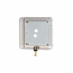 Best Sale ⌛ Honeywell Medium Thermostat Guard W/ Beige Painted Steel Cover Opaque Ring Base Wallplate TG511D1004 🥰