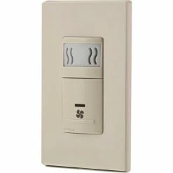 Brand new 🎁 Leviton Humidity Sensor and Fan Control IPHS5-1LT, 120VAC, 60Hz, Single Pole, Light Almond 🛒 -HVAC Controls Shop IPHS5 1LT 3