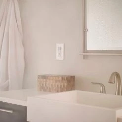 Cheapest 👏 Leviton Humidity Sensor and Fan Control IPHS5-1LW, 120VAC, 60Hz, Single Pole, White 🌟 -HVAC Controls Shop IPHS5 1LW 4