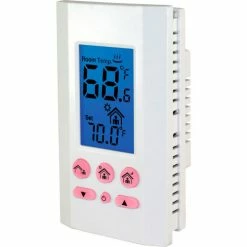 Hot Sale 👍 King Electric Line Voltage Programmable Thermostat K701E-B Single-Pole 120/208/240V 16A ✔️