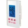 Cheapest 🔥 King Electric Line Voltage Programmable Thermostat K702E-2 Double-Pole 208/240V 16A 🎁 -HVAC Controls Shop KIF K702E 2