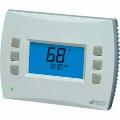 Best Pirce 🛒 PECO PerformancePRO Thermostat, Programmable, 2H/2C, 24 VAC or Batt Power ❤️