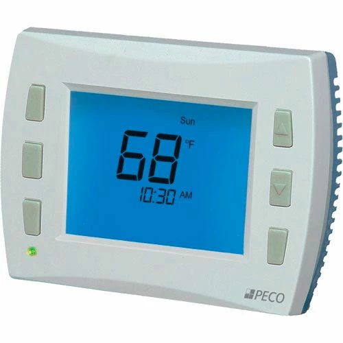 Wholesale 🎁 PECO PerformancePRO Thermostat, Programmable, 3H/2C, 24 VAC or Batt Power, 8 Inch Screen 💯 3 Wholesale 🎁 PECO PerformancePRO Thermostat, Programmable, 3H/2C, 24 VAC or Batt Power, 8 Inch Screen 💯