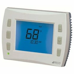 Discount 😉 PECO Performance PRO Fan Coil Thermostat T8532-002 Programmable 24 VAC 💯