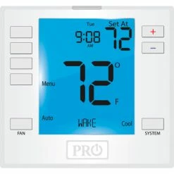 Cheap ❤️ PRO1 IAQ Low Voltage Thermostat Universal,7 Day,5/1/1 or Non-Programmable,2H/2C or 3H/2C, 7" Display 👍