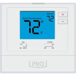 Promo 🌟 PRO1 IAQ Low Voltage Thermostat, Non-Programmable, 1H/1C, Single Stage 🛒