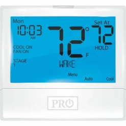 Coupon 🛒 PRO1 IAQ Low Voltage Thermostat Universal, 7 Day,5/1/1 or Non-Programmable, 2H/2C, 5H/3C 👍