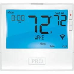 Best Pirce 💯 PRO1 IAQ Low Voltage Thermostat Universal, 7 Day or Non-Programmable,2H/2C, 5H/3C, WIFI Enbled 😍