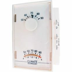 Best Sale 👍 Supco 43005A Mechanical Wall Thermostat 50°F To 90°F Operating Temp 24V 🤩