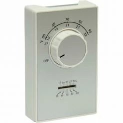 Best Sale ❤️ TPI Line Voltage Thermostat Double Pole Heat Only ET9DTS 🧨