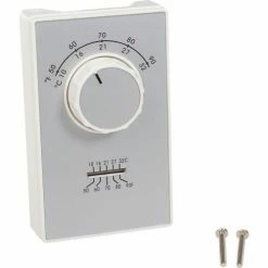 Best Sale 🎉 TPI Line Voltage Thermostat Single Pole Heat Only ET9STS 👍 -HVAC Controls Shop TPI ET9STS