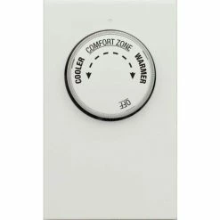 Outlet 🔔 Lux Products LUX Line Voltage Mechanical Thermostat LV21 - 1 Stage Heat Only, Single or Double Pole 120/240 VAC - Pkg Qty 10 🎁