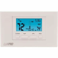 Wholesale โจ Lux Products LUX Low Voltage Digital 7-Day Programmable Thermostat P621U - 2 Stage Heat 1 Cool Heat Pump 24 VAC - Pkg Qty 10 ๐ฅฐ