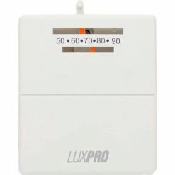 Buy 🔔 Lux Products LUX Low Voltage Mechanical Non-Programmable Thermostat PSM30SA - 1 Stage Heat 24 VAC - Pkg Qty 14 🔥 -HVAC Controls Shop UXP PSM30SA