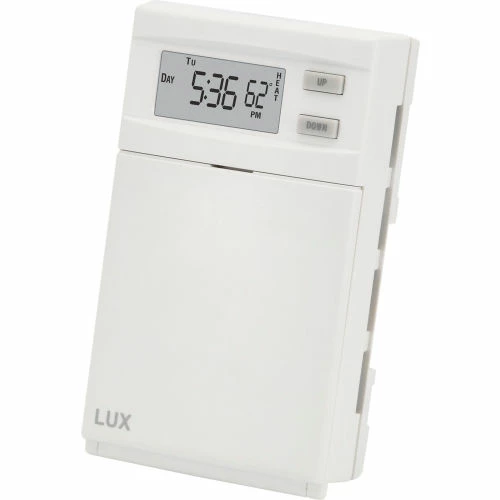 Best Sale 👏 Lux Products LUX Line Voltage Programmable Thermostat PSPLV512 - 1 Stage Heat, Single or Double Pole 120/240 VAC - Pkg Qty 5 ✔️ 3 Best Sale 👏 Lux Products LUX Line Voltage Programmable Thermostat PSPLV512 - 1 Stage Heat, Single or Double Pole 120/240 VAC - Pkg Qty 5 ✔️