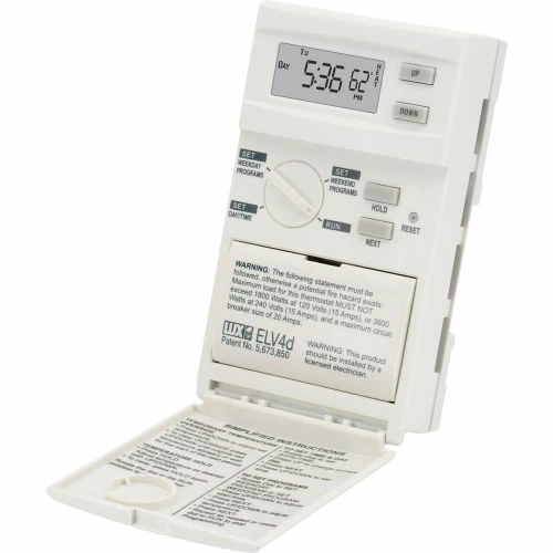 Best Sale 👏 Lux Products LUX Line Voltage Programmable Thermostat PSPLV512 - 1 Stage Heat, Single or Double Pole 120/240 VAC - Pkg Qty 5 ✔️ 4 Best Sale 👏 Lux Products LUX Line Voltage Programmable Thermostat PSPLV512 - 1 Stage Heat, Single or Double Pole 120/240 VAC - Pkg Qty 5 ✔️ - Image 2