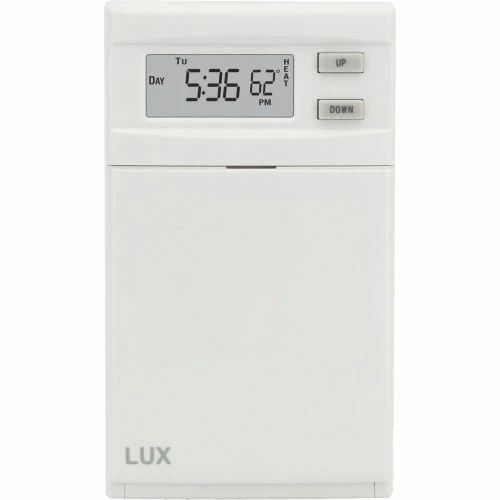 Best Sale 👏 Lux Products LUX Line Voltage Programmable Thermostat PSPLV512 - 1 Stage Heat, Single or Double Pole 120/240 VAC - Pkg Qty 5 ✔️ 5 Best Sale 👏 Lux Products LUX Line Voltage Programmable Thermostat PSPLV512 - 1 Stage Heat, Single or Double Pole 120/240 VAC - Pkg Qty 5 ✔️ - Image 3