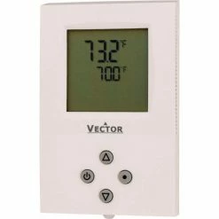 Wholesale ✨ Vector Controls Universal HVAC Controller TCI-W22-U-H-24 Wall Mount 7 Day Programmable 24V AC 😀